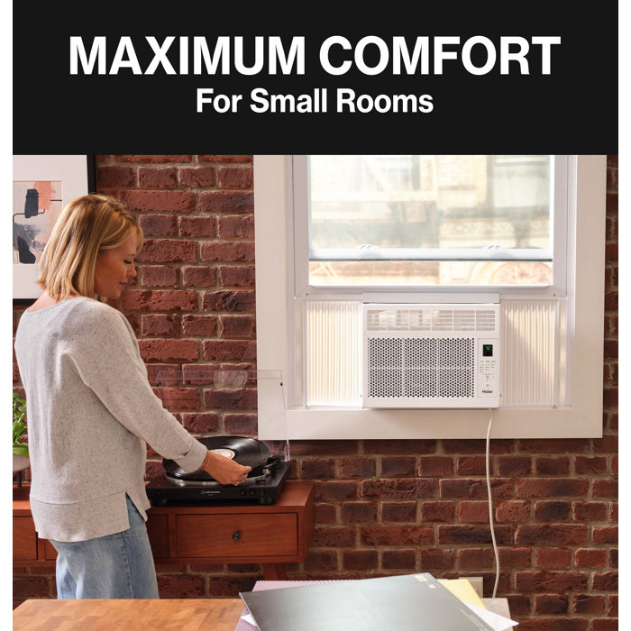Haier 6000 BTU Window Air Conditioner for 250 Square Feet with Remote